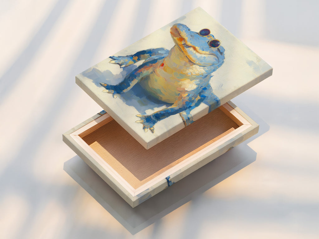 A stretched canvas print displays vivid colors and detailed texture. The canvas material provides a gallery-quality look and feel. Transform your favorite images into stunning canvas art. It adds a touch of sophistication to any room.