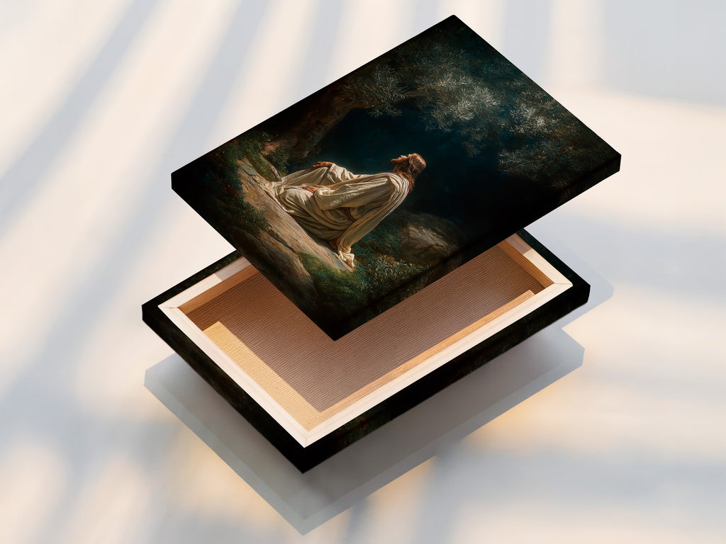 A stretched canvas print displays vibrant artwork. The canvas is stretched perfectly for a gallery look. It is ready to hang and enjoy. Transform your photos into stunning art. Get a stretched canvas print today. Elevate your space now with custom canvas prints.