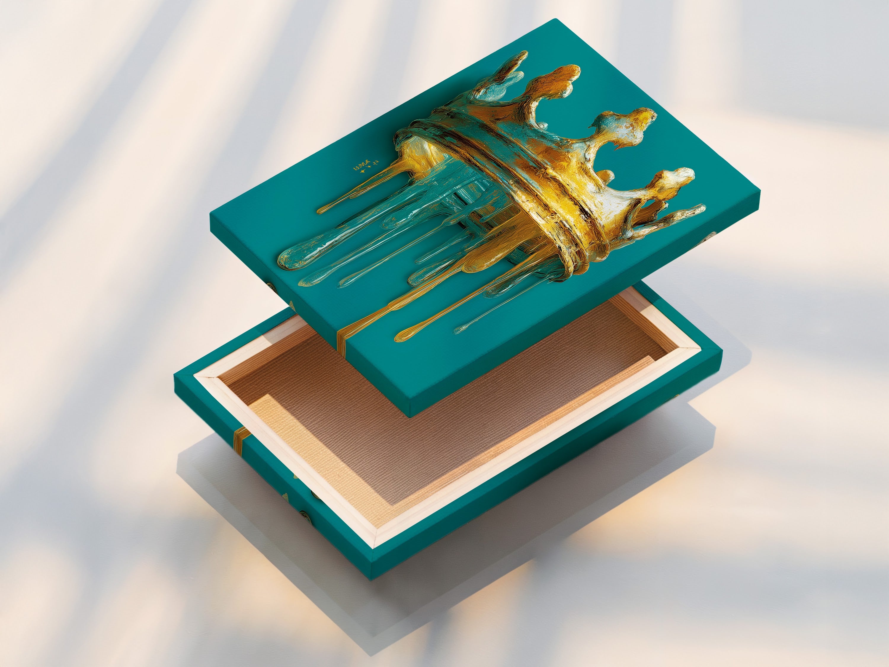 Stretched canvas print. The canvas is stretched tightly over a wooden frame. The print quality is excellent. The colors are vibrant and true to life. Stretched canvases are durable and ready to hang. This is a great option for a gallery wrapped look.