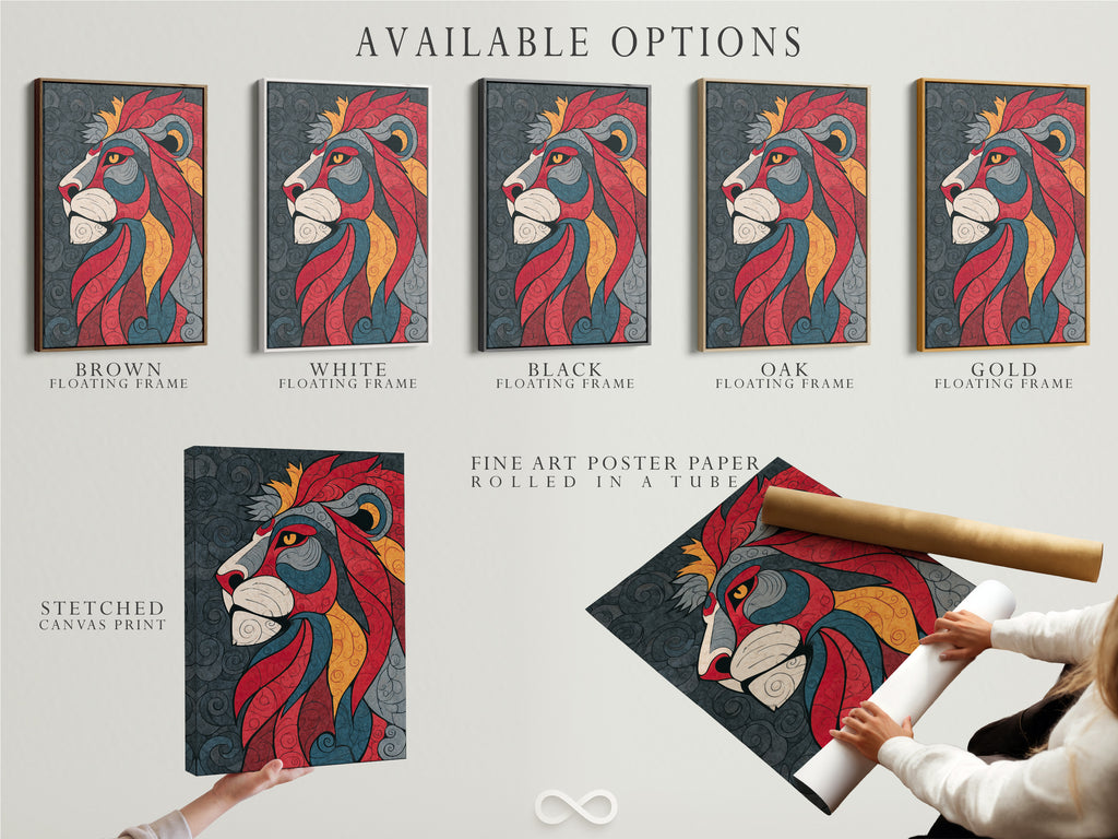 Available options include a stretched canvas print fine art poster paper and floating frame. Choose the perfect option to suit your style and needs. Each option offers a unique way to display your art. Select the best format to enhance your artwork. Customize your art to match your decor.