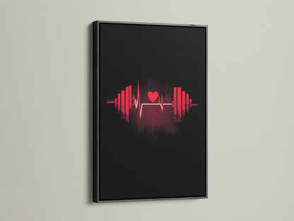 Artwork displayed in a sleek black frame. The bold black frame adds drama. It makes your artwork stand out. A black frame is a classic choice. It draws the eye to the artwork. It creates a polished sophisticated look.