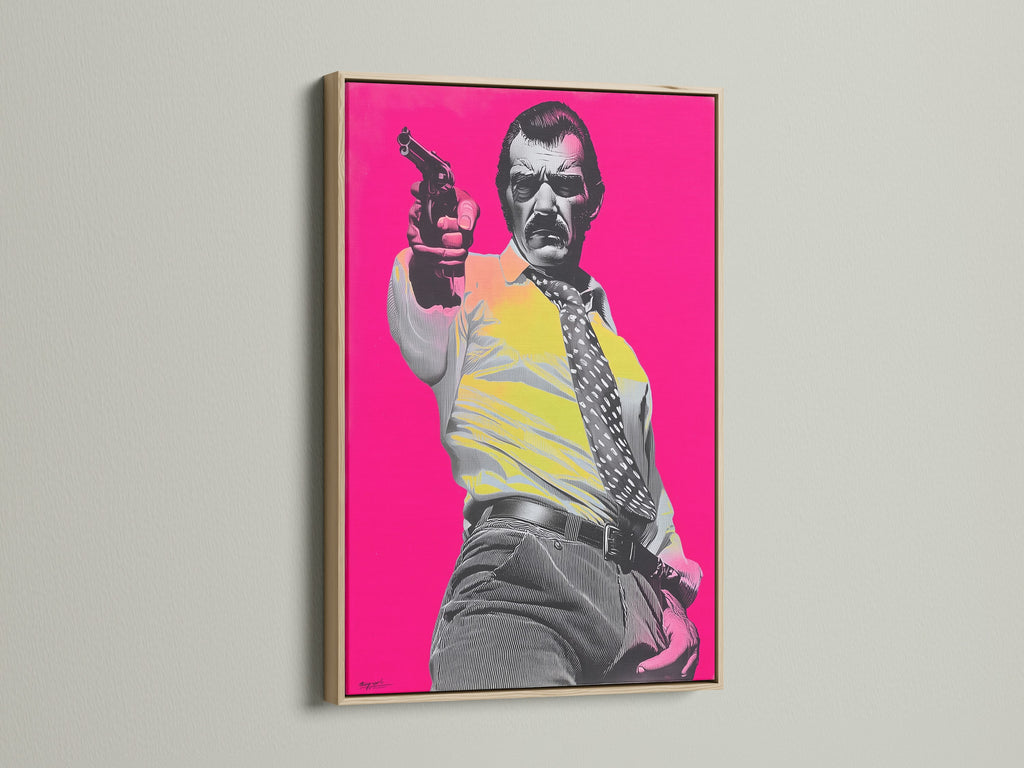 Artwork in an oak frame adds warmth to any room. See how an oak frame enhances this captivating piece. The natural wood grain complements the artwork beautifully. Oak frames bring nature indoors. Frame your art in timeless style with oak.