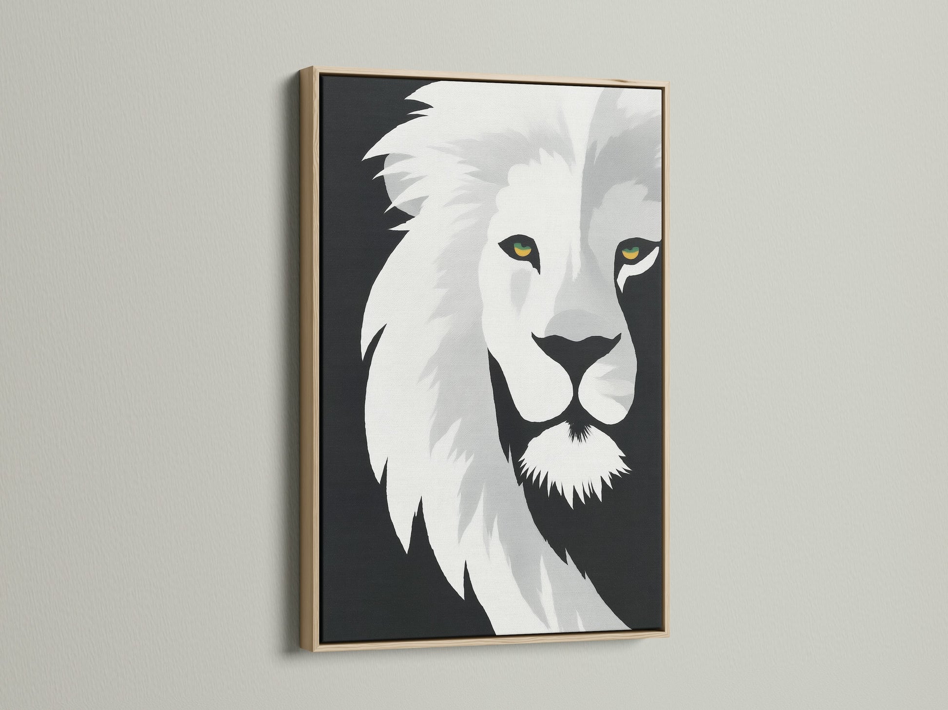 This image displays an oak frame. The oak frame adds warmth and character. It is a natural touch to any artwork. The artwork is beautifully enhanced. Shop our oak framed art prints today and bring nature inside.