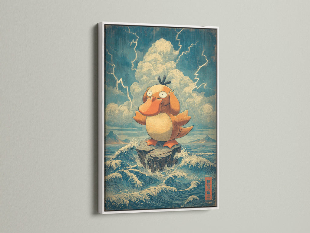 A white frame offers a clean and modern look. The artwork stands out against the crisp white. It complements various interior styles. Ideal for minimalist and contemporary artwork. Showcase your art with a white frame.