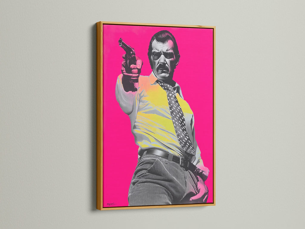 Add a touch of luxury with a gold frame. This artwork is beautifully showcased in a gold frame. The gold frame adds glamour and elegance. Elevate your art with a shimmering gold frame. Gold frames bring a touch of opulence.