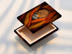 A stretched canvas print features the sleeping lion artwork. The rustic earth tone decor is perfect for any home. This animal canvas adds a touch of wildlife art. A stunning piece for nature enthusiasts.