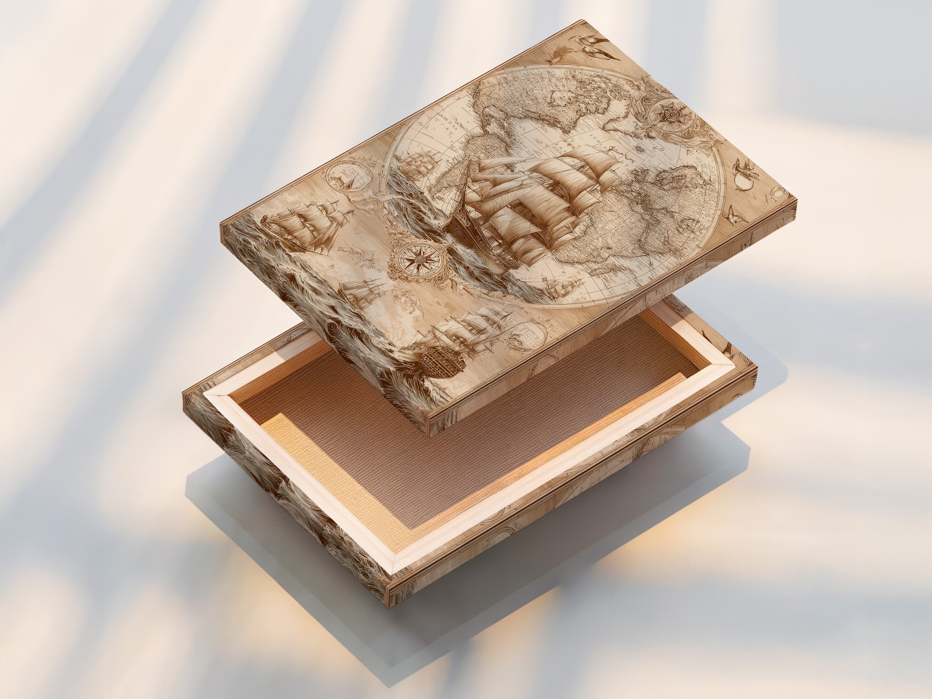 A stretched canvas print is displayed. The canvas print is ready to hang and enjoy. The stretched canvas provides a gallery-worthy appearance. Enhance your decor with beautiful canvas art. Find the perfect piece to complement your style. Shop our selection today