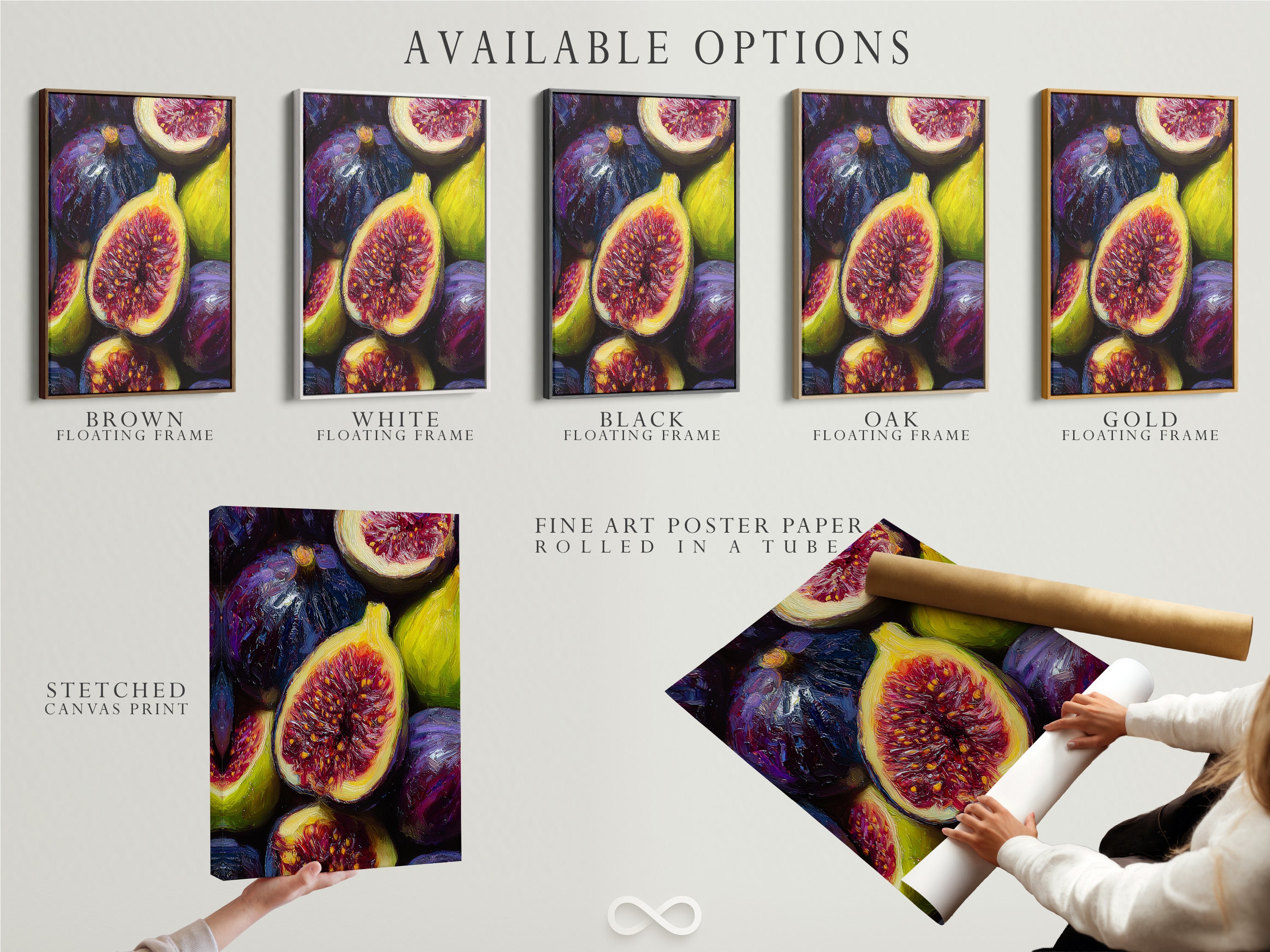 Explore available options for your art prints. Choose from stretched canvas prints. Opt for fine art poster paper. Select a stylish floating frame. Customize your art to match your unique taste and decor.