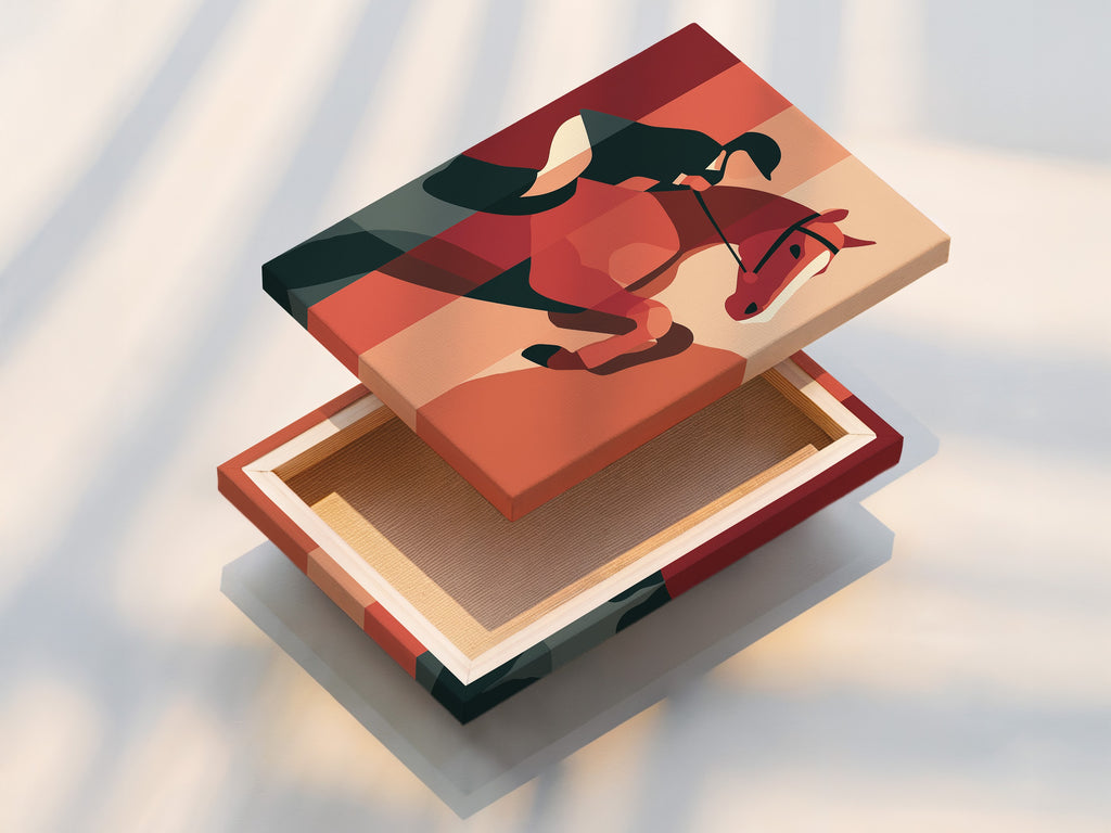 A stretched canvas print is displayed showcasing its texture and detail. The canvas print is ready to hang and enjoy. This print offers a gallery-wrapped look. Transform your walls with stunning canvas artwork.