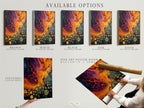 Explore available art print options. Choose from stretched canvas prints. Consider fine art poster paper or a floating frame. Customize your art to match your personal style. Discover the perfect presentation for your artwork.