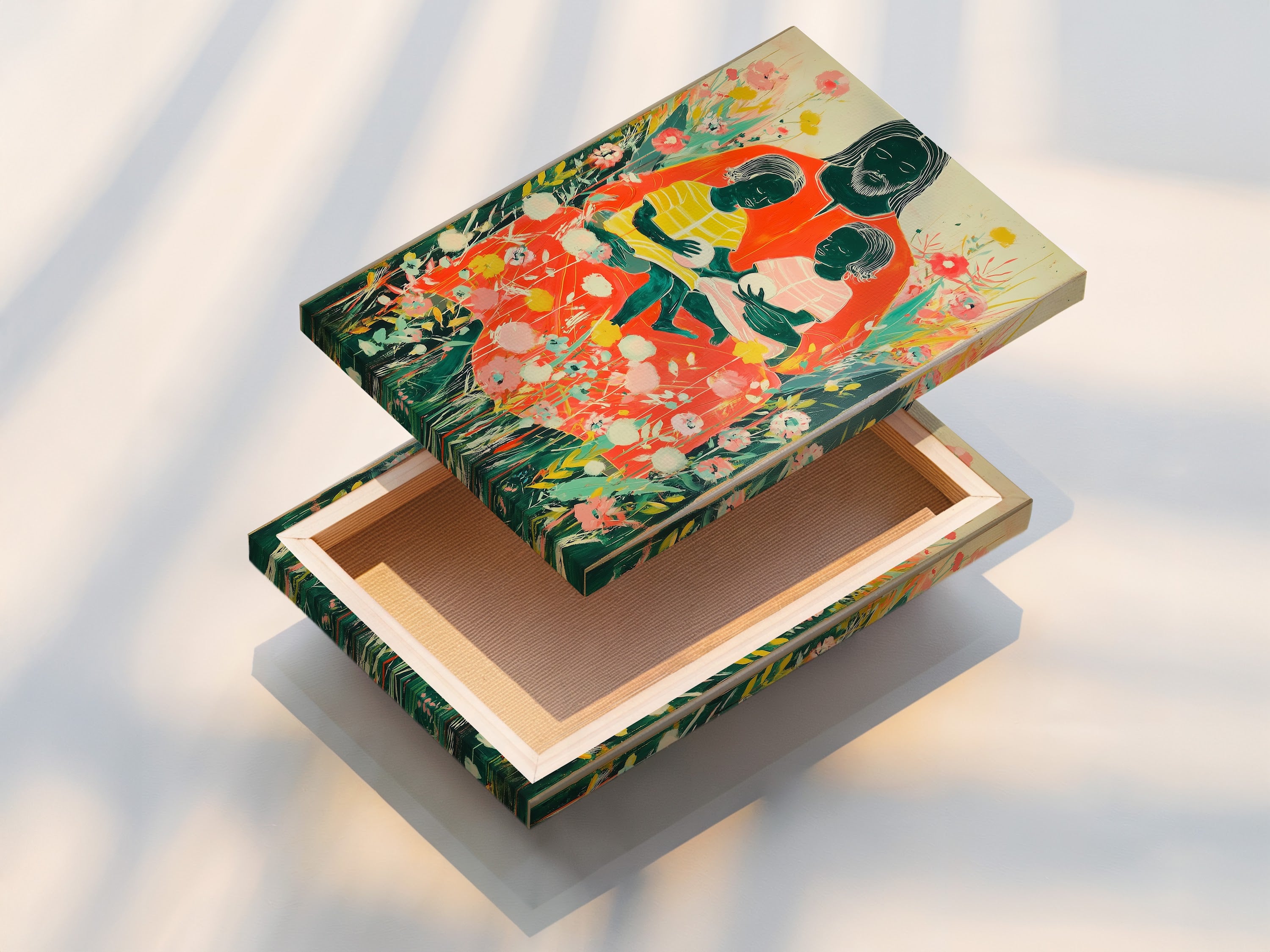 A stretched canvas print ready to hang. The canvas material provides a textured look. Stretched canvas prints offer a gallery-worthy appearance. Transform your favorite images into stunning art. Explore our stretched canvas print options today.