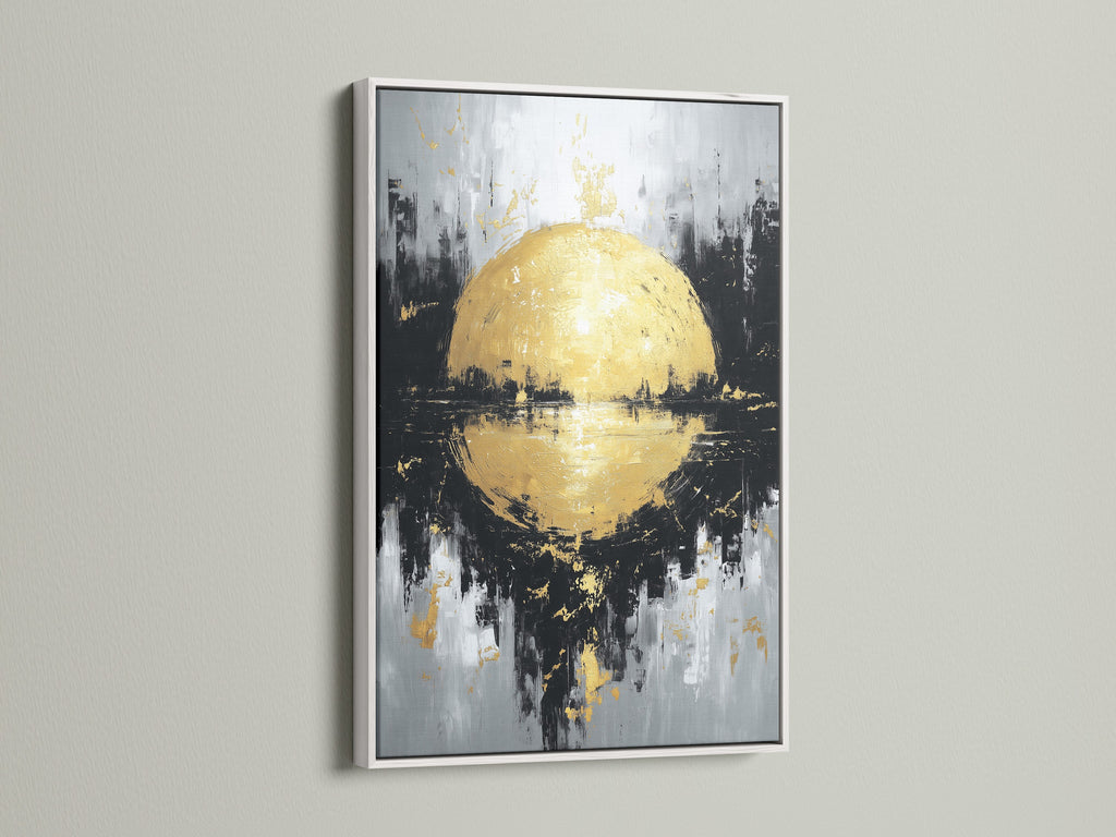 Artwork is elegantly presented in a white frame. The clean white finish creates a sophisticated look. Discover the timeless appeal of our white frames. White frames complement any artwork style or color palette.