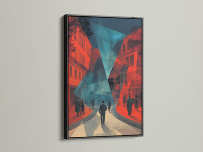 This image features a striking artwork in a black frame. Black frames provide a bold and sophisticated touch. A black frame adds drama to any artwork. Perfect for creating a focal point in your space. Explore framed art today.