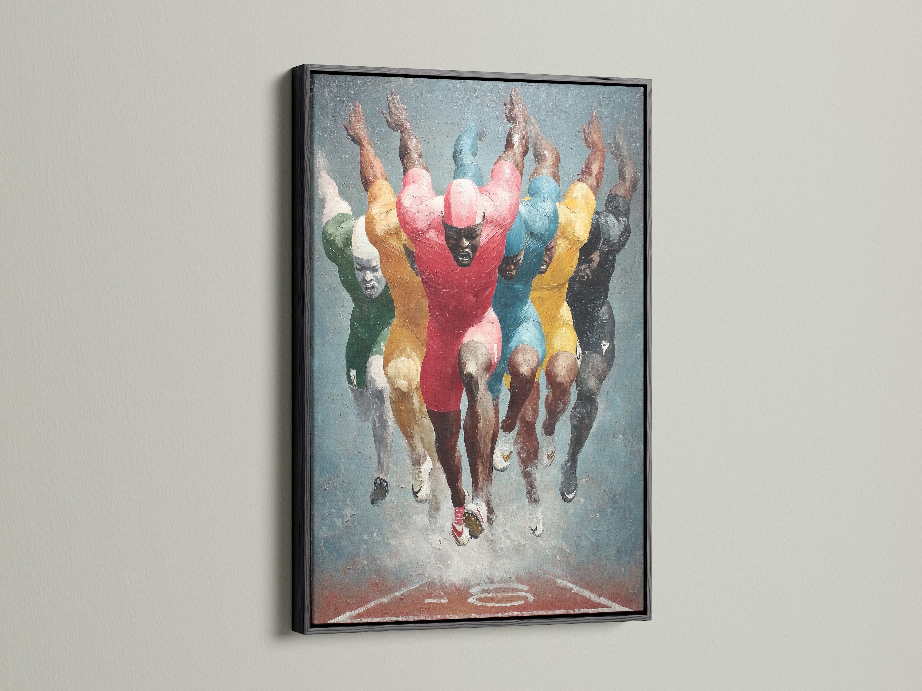 Running Team - black frame