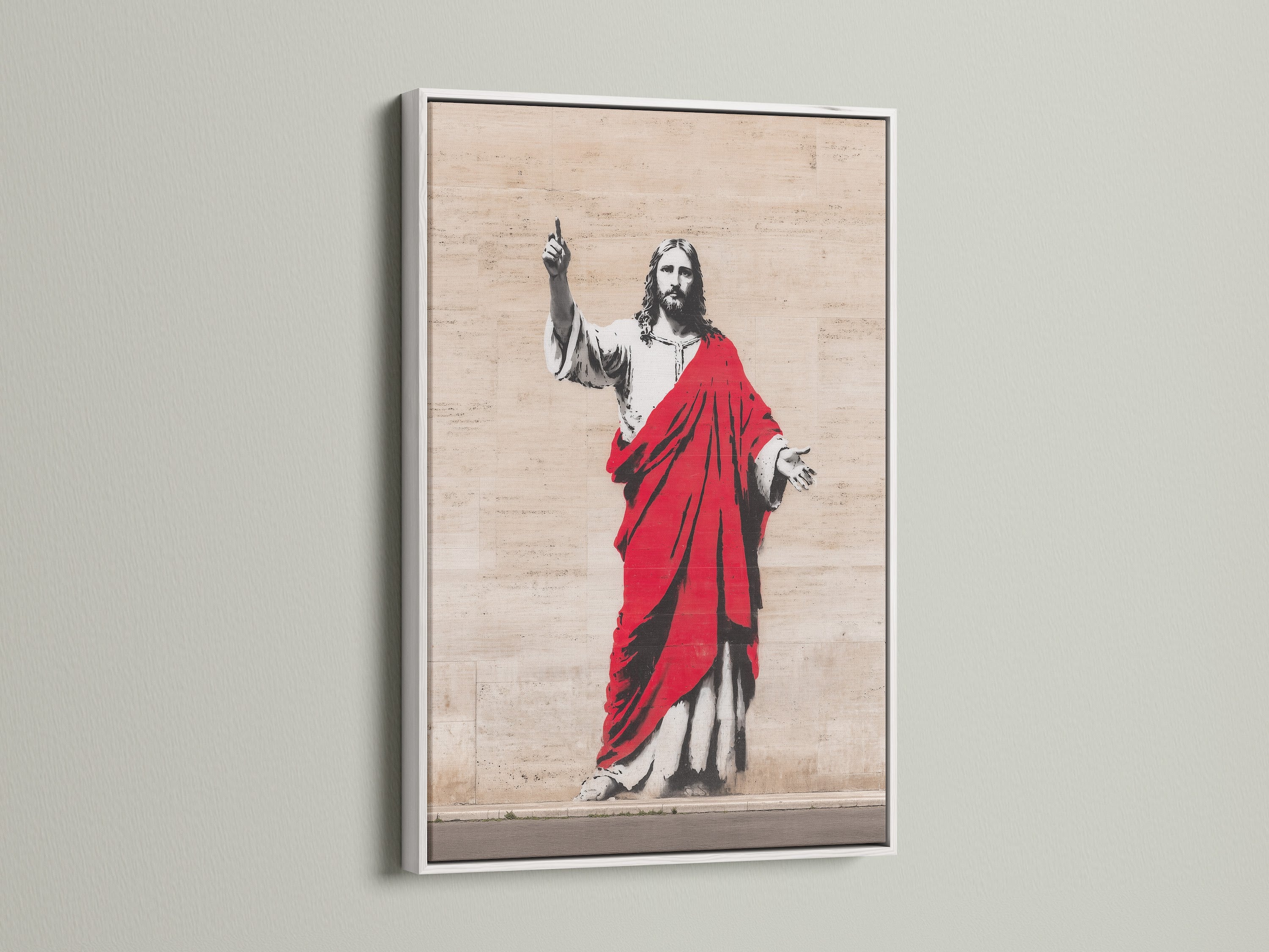 A white frame enhances this artwork. The clean white frame provides a modern and fresh look. It ensures that the artwork stands out. Our white frames offer versatility. They complement any color scheme. Discover the elegance of a white frame for your cherished art pieces.