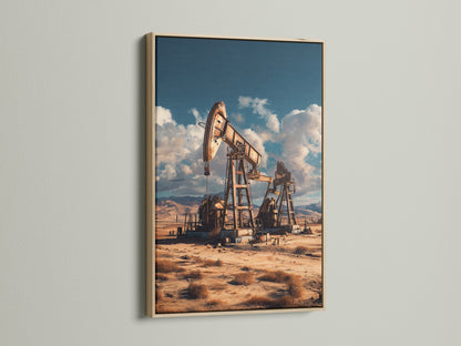 This is an oak frame. The artwork inside is beautiful. The canvas print looks elegant. The oak finish adds warmth. It will bring a natural touch to any room. Consider this timeless option. It will elevate your artwork. Perfect for modern or rustic interiors.