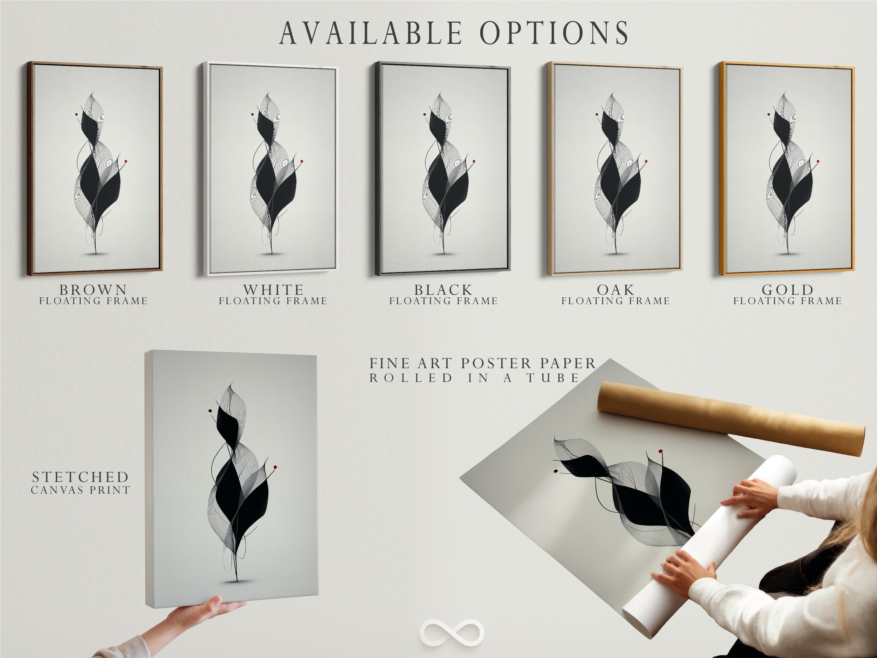 Available options include stretched canvas prints fine art poster paper and floating frames. Choose the perfect medium and frame for your art. Customize your artwork to match your style. Discover the possibilities for displaying artwork. Make your art unique.