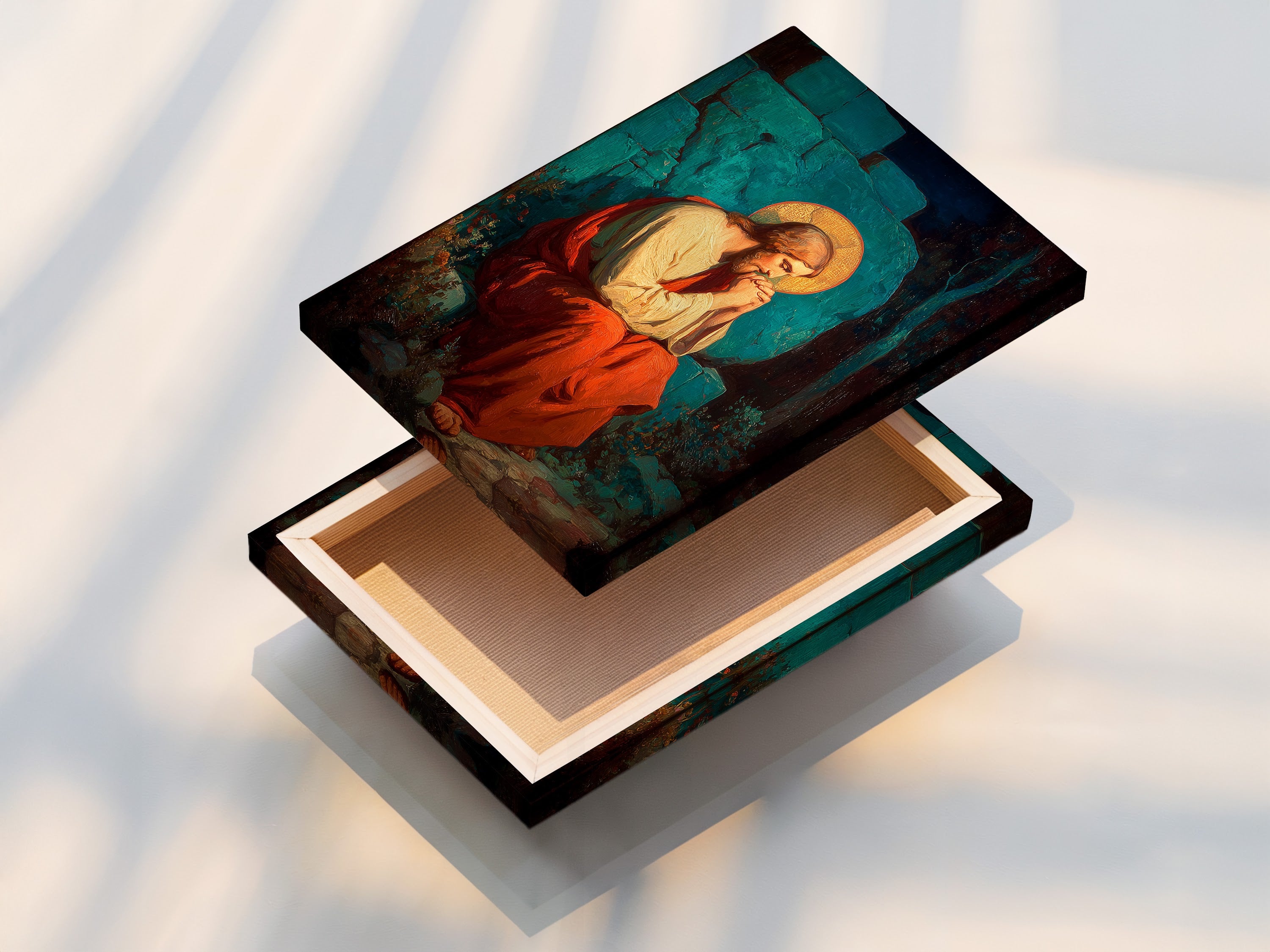 A stretched canvas print ready to hang. The canvas is stretched tightly over a wooden frame. It creates a professional and gallery-ready look. Stretched canvas prints offer a durable and long-lasting display. They are perfect for adding texture and depth to your artwork. Order yours today.