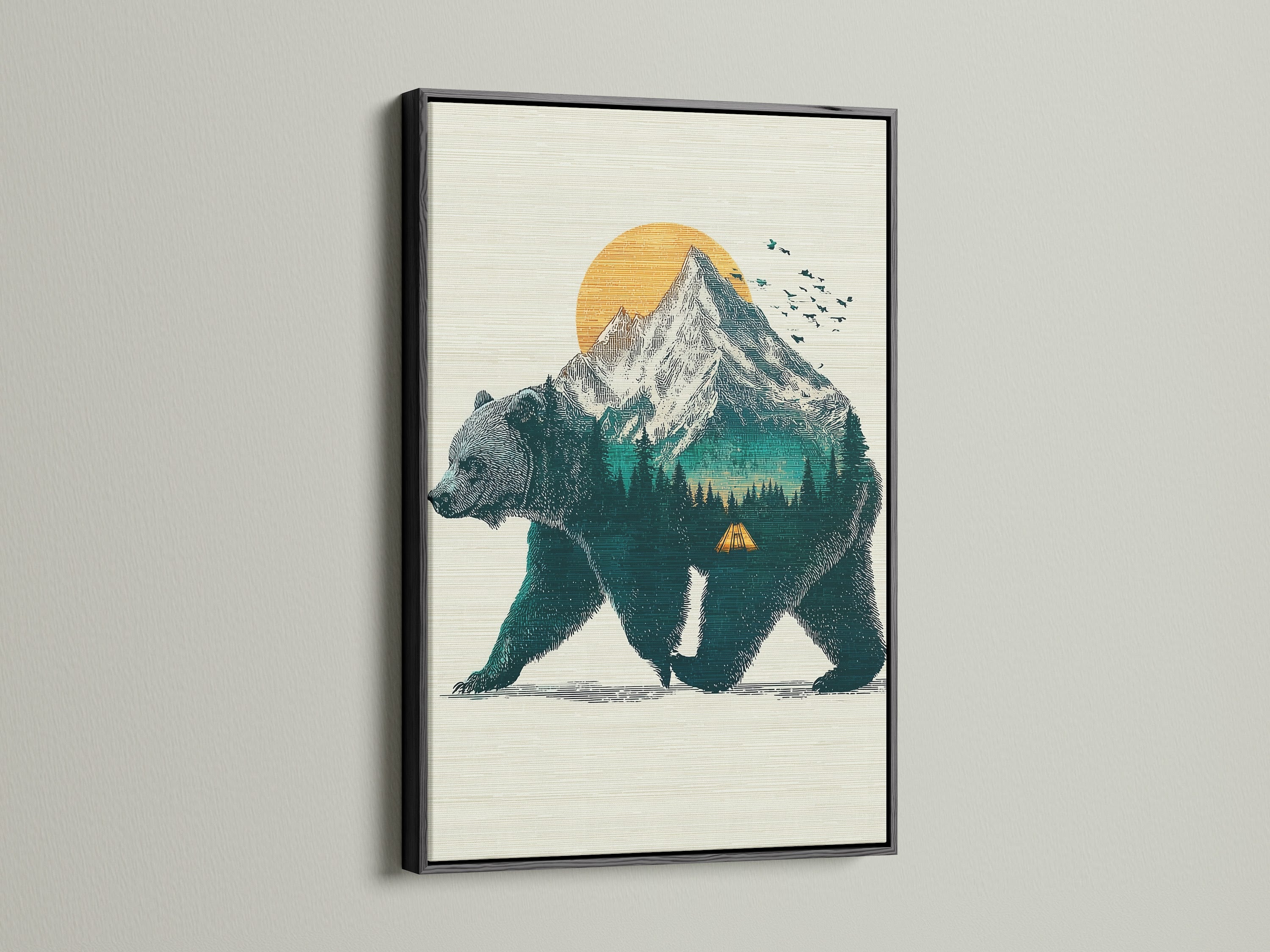 Add a touch of elegance with a classic black frame. This frame offers a timeless look. It is perfect for any artwork or decor style. Elevate your art with black frames today