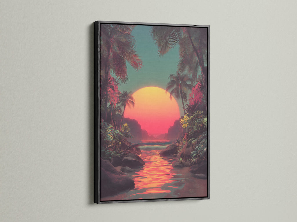 Artwork displayed in a sleek black frame. The black frame adds a touch of sophistication. Black frames offer a classic and versatile look. Explore our range of black frames for your art. Enhance your artwork with our elegant black frame selection.