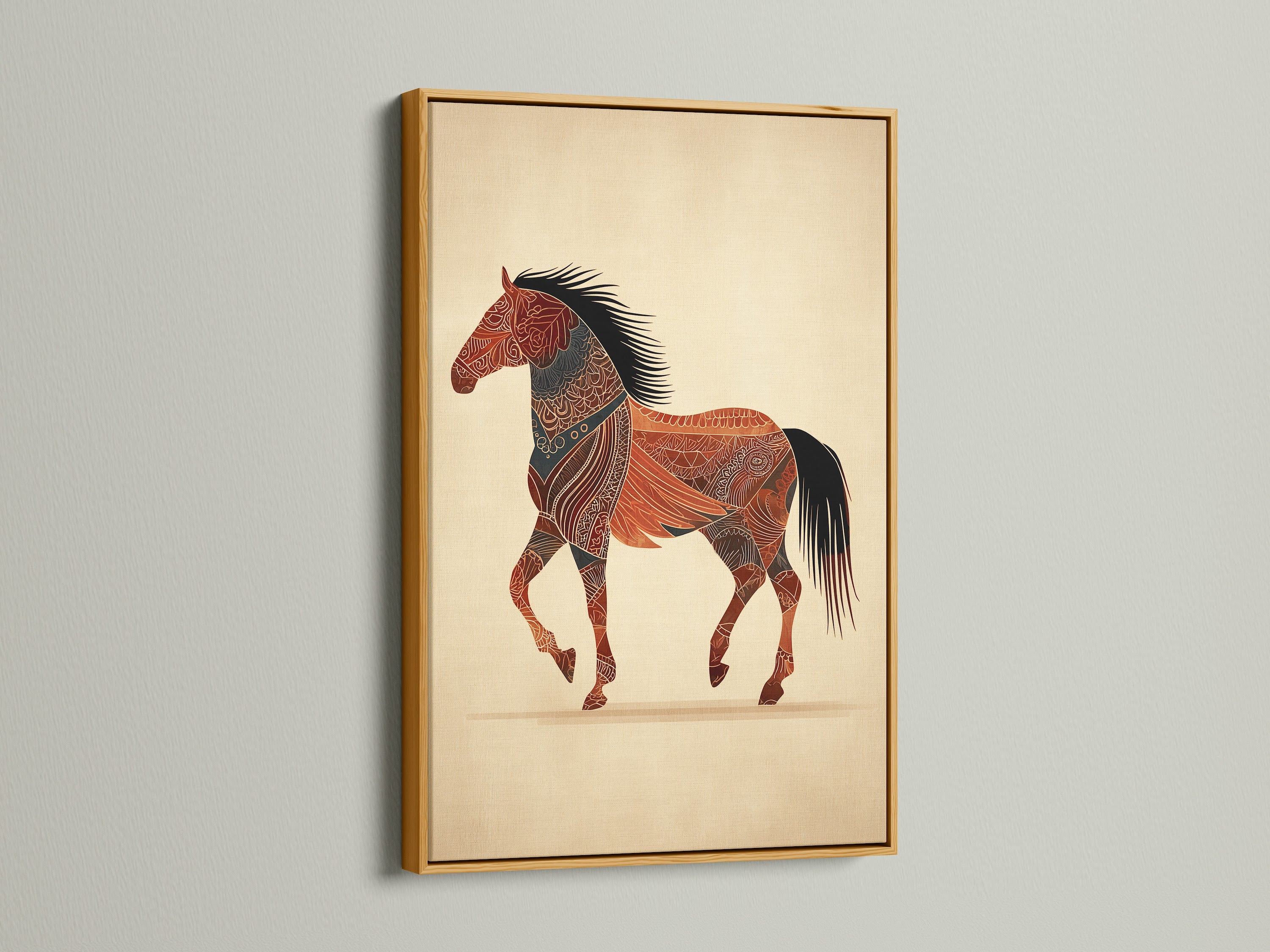 Artwork is displayed in a gold frame. The golden frame adds a touch of luxury. It enhances the visual appeal of the art. Gold frames bring elegance to your space. Explore the beauty of framed artwork.