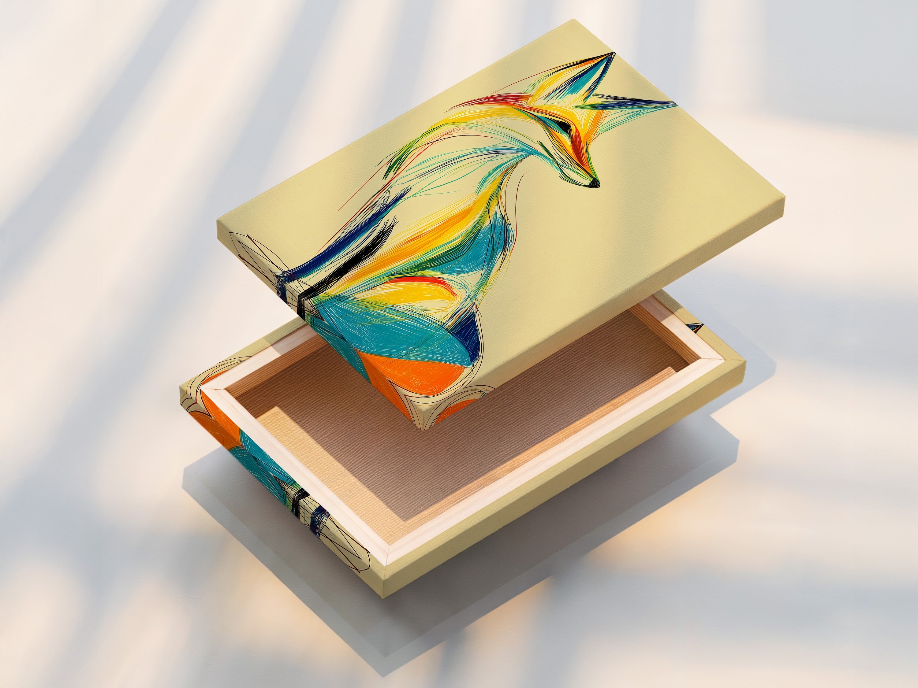 A stretched canvas print displays the artwork with a gallery-ready finish. The canvas texture adds depth and richness to the image. Ideal for creating a statement piece. Experience the beauty of canvas prints.