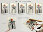 Explore available options for the birds on tree artwork. Choose from a stretched canvas print a fine art poster paper print or a floating frame. Find the perfect style to complement your space.