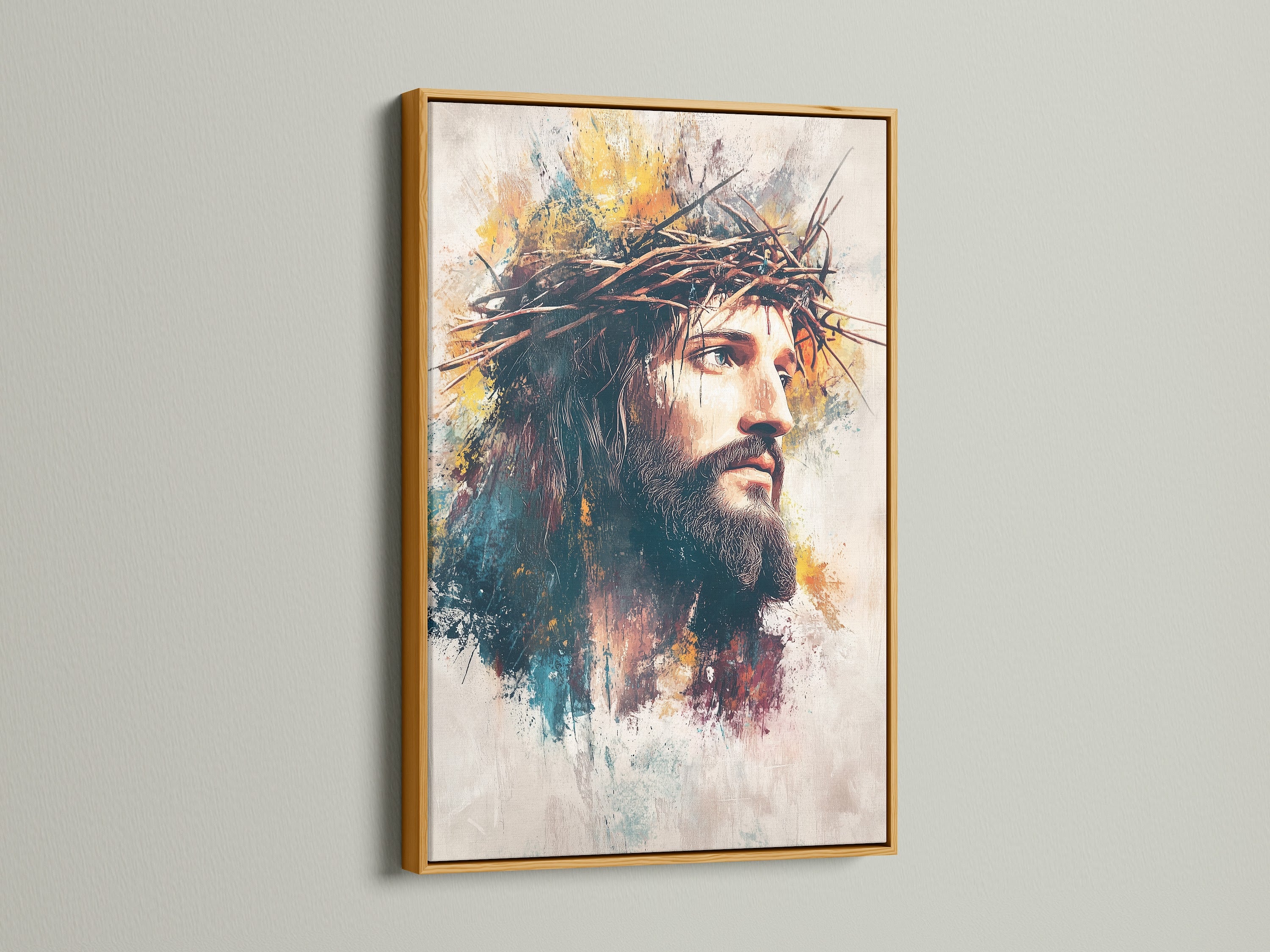 The gold frame adds elegance and luxury. The artwork has a rich and opulent feel. Perfect for adding a touch of glamour. Explore our gold framed art to elevate your decor. Shop now.