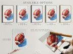 Explore available options for your football art. Choose from stretched canvas prints fine art poster paper or floating frames. Customize your sports artwork to match your style. Find the perfect addition to your man cave or game room. Great for athletes and sports fans.