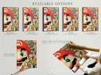 Explore available options for your Mario collage art print. Choose from a stretched canvas print fine art poster paper or a floating frame. Customize your retro gaming wall art to fit your unique style. Perfect for any game room decor.