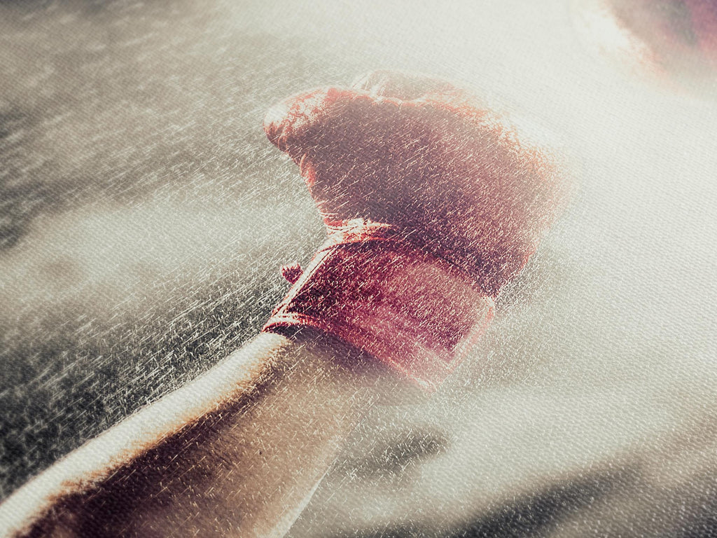 Boxing Gloves Canvas Print - Extra Large Wall Art for Boxing Gym - Oversized Boxing Wall Art for Home Gym Wall Decor, Boxing Gift Idea