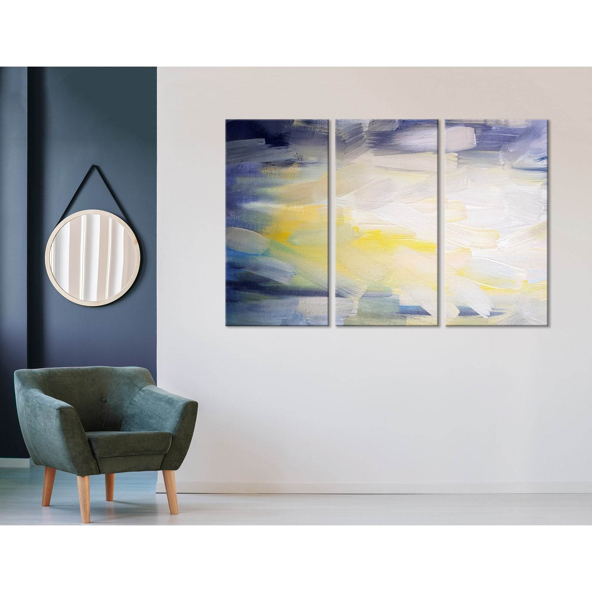 Sky And Sun Abstract №04265 Ready to Hang Canvas PrintCanvas art arrives ready to hang, with hanging accessories included and no additional framing required. Every canvas print is hand-crafted, made on-demand at our workshop and expertly stretched around