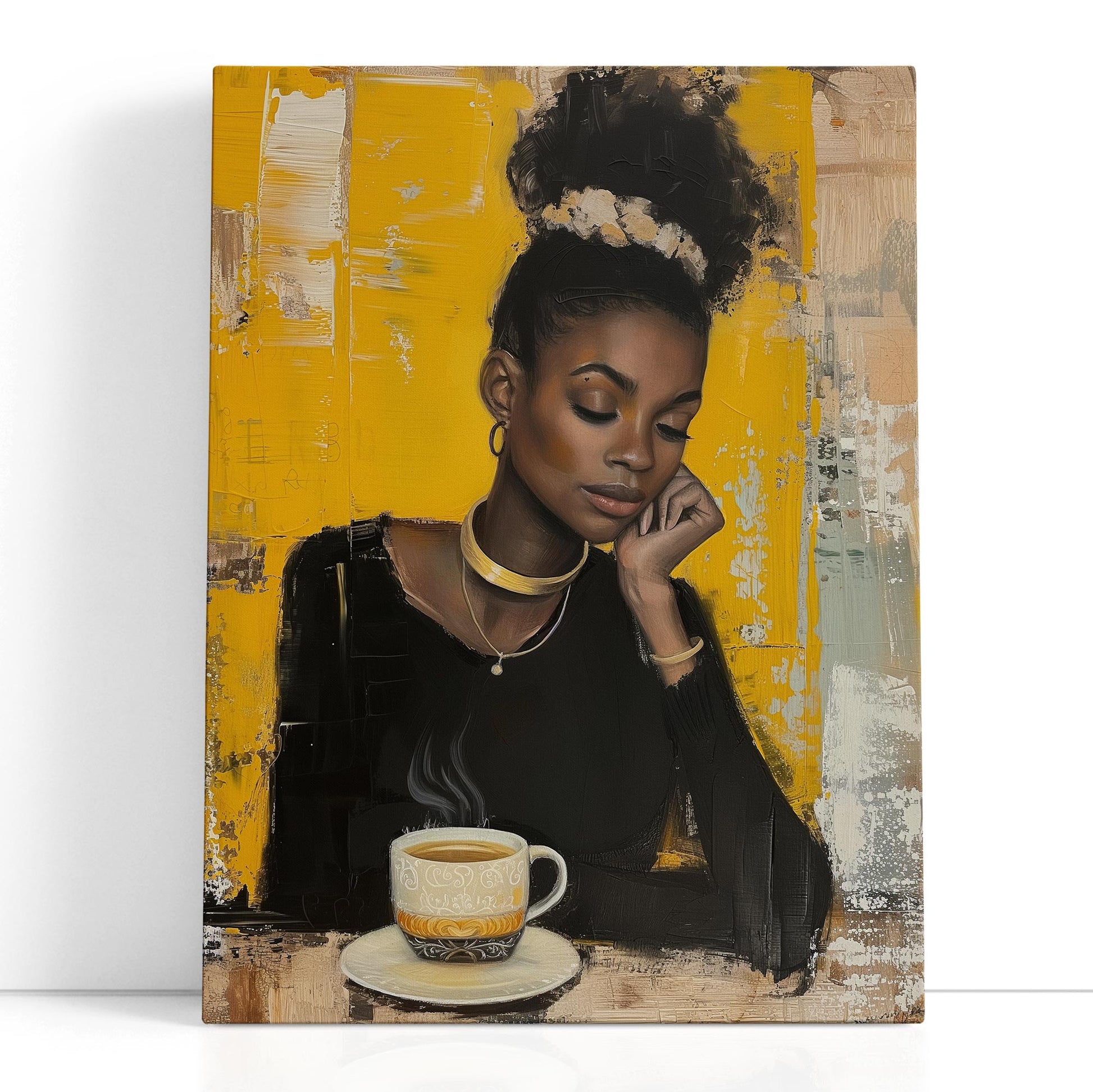 Stylish Portrait Canvas Artwork