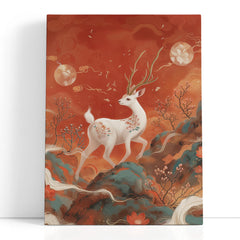 Serene Mythical Creature - Canvas Print
