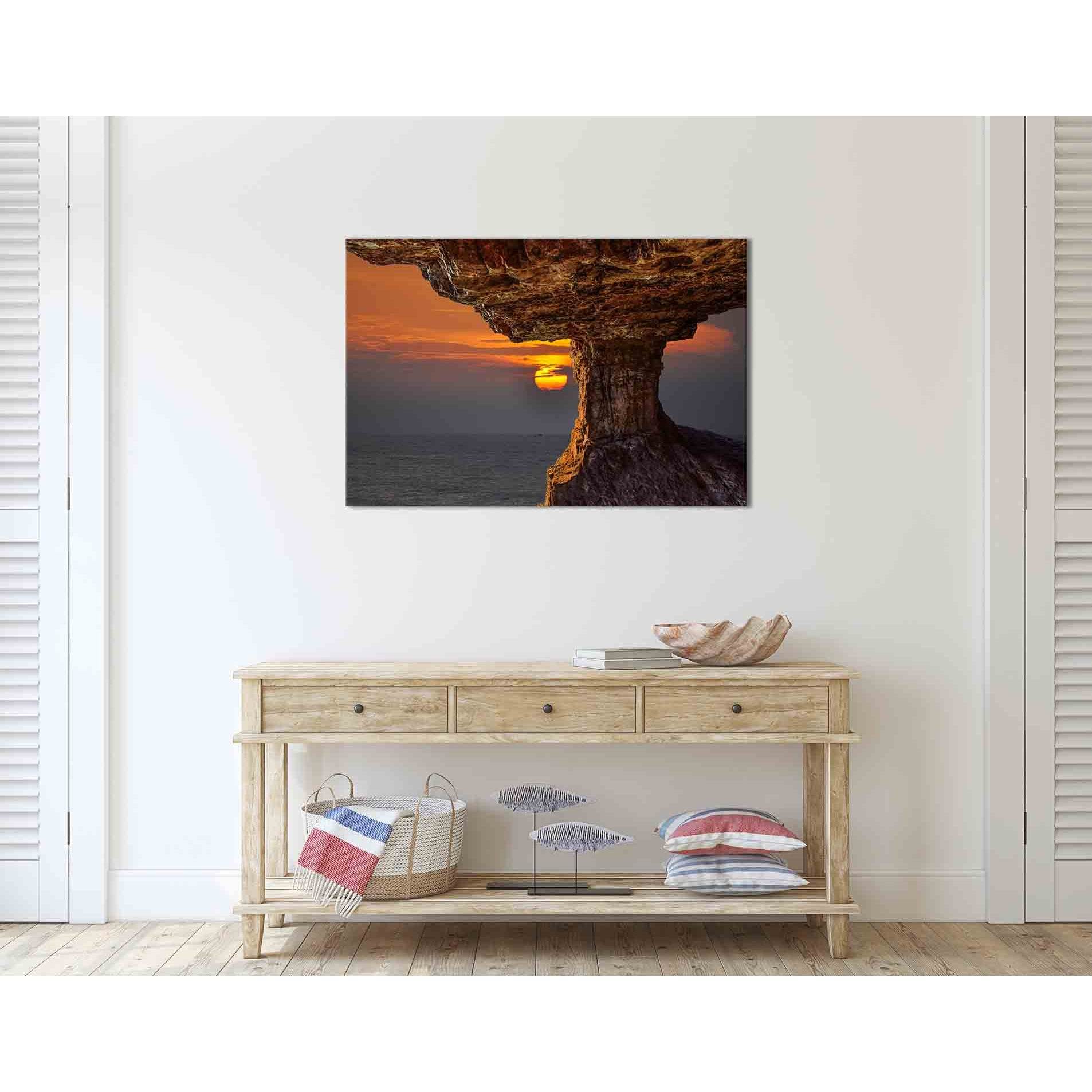 Seascape with rocks №D1216 Ready to Hang Canvas PrintCanvas art arrives ready to hang, with hanging accessories included and no additional framing required. Every canvas print is hand-crafted, made on-demand at our workshop and expertly stretched around 1