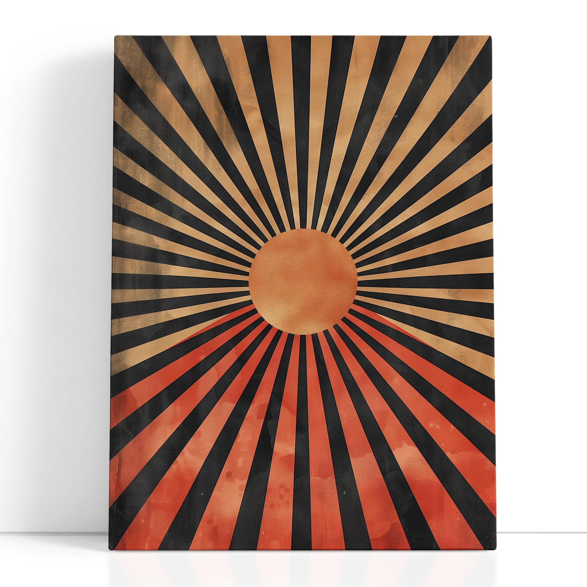 Abstract Sunrise Print