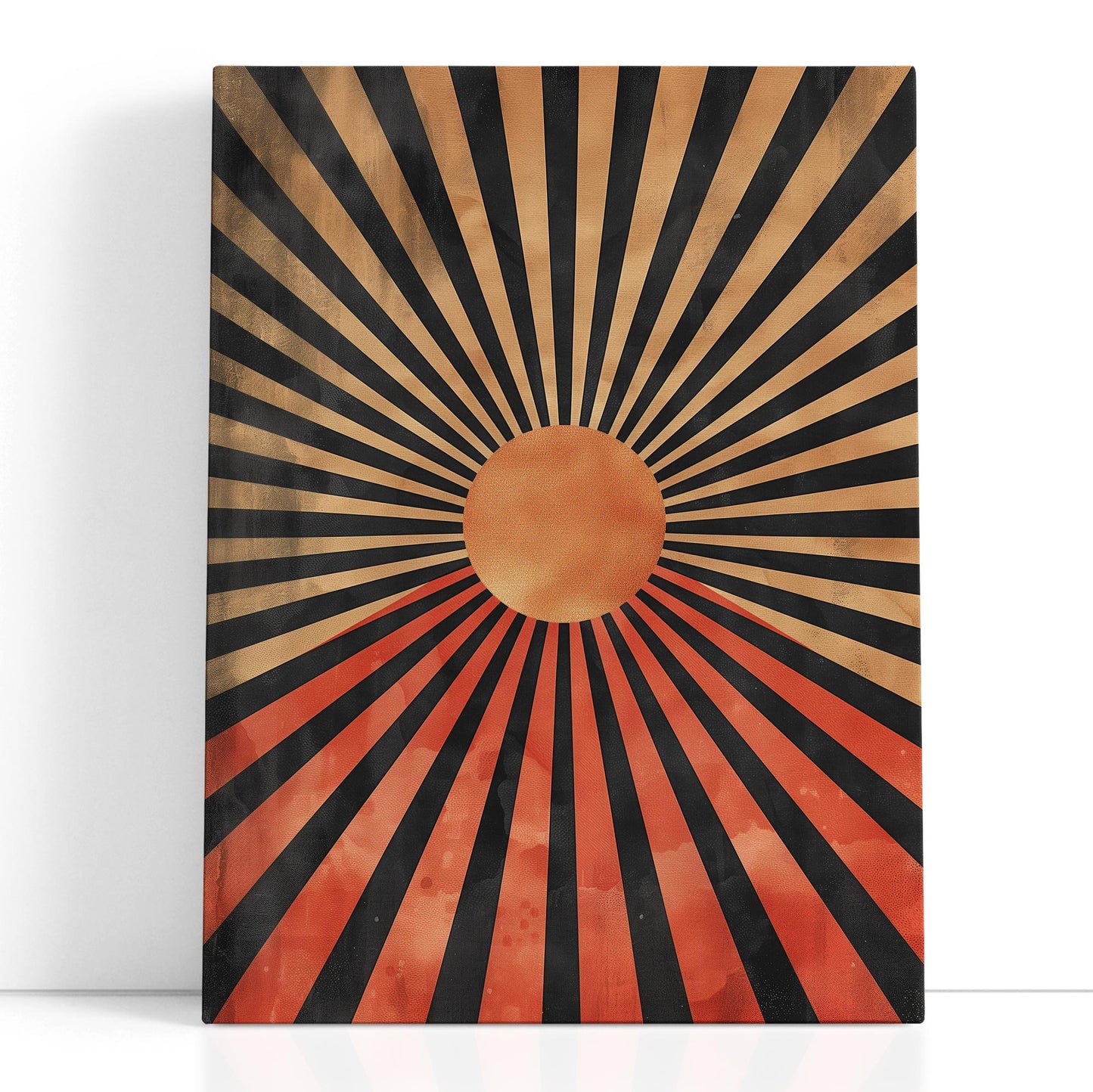 Abstract Sunrise Print