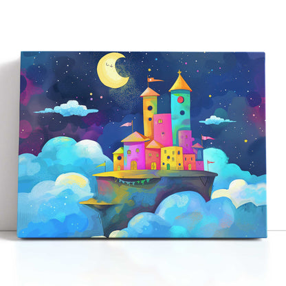 Magical Cloud Fortress Print