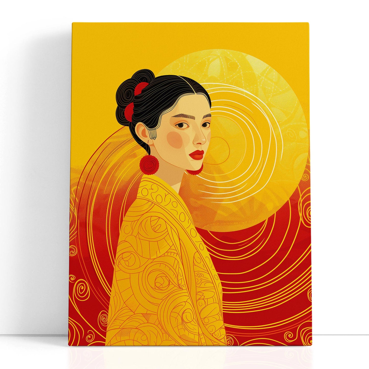 Canvas Art Elegant Lady