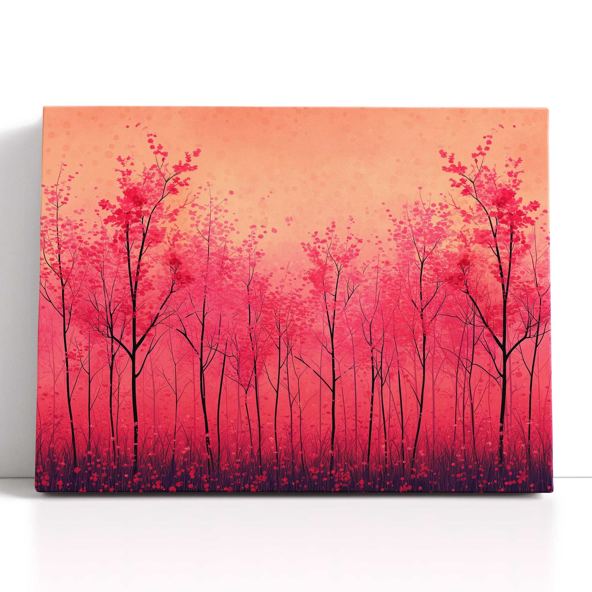    Lush Tree Abstract Canvas Art