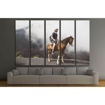 Man on horse canvas print №5019Canvas art arrives ready to hang, with hanging accessories included and no additional framing required. Every canvas print is hand-crafted, made on-demand at our workshop and expertly stretched around 100% North American Pin