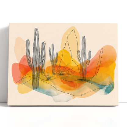 Modern Desert Art Print