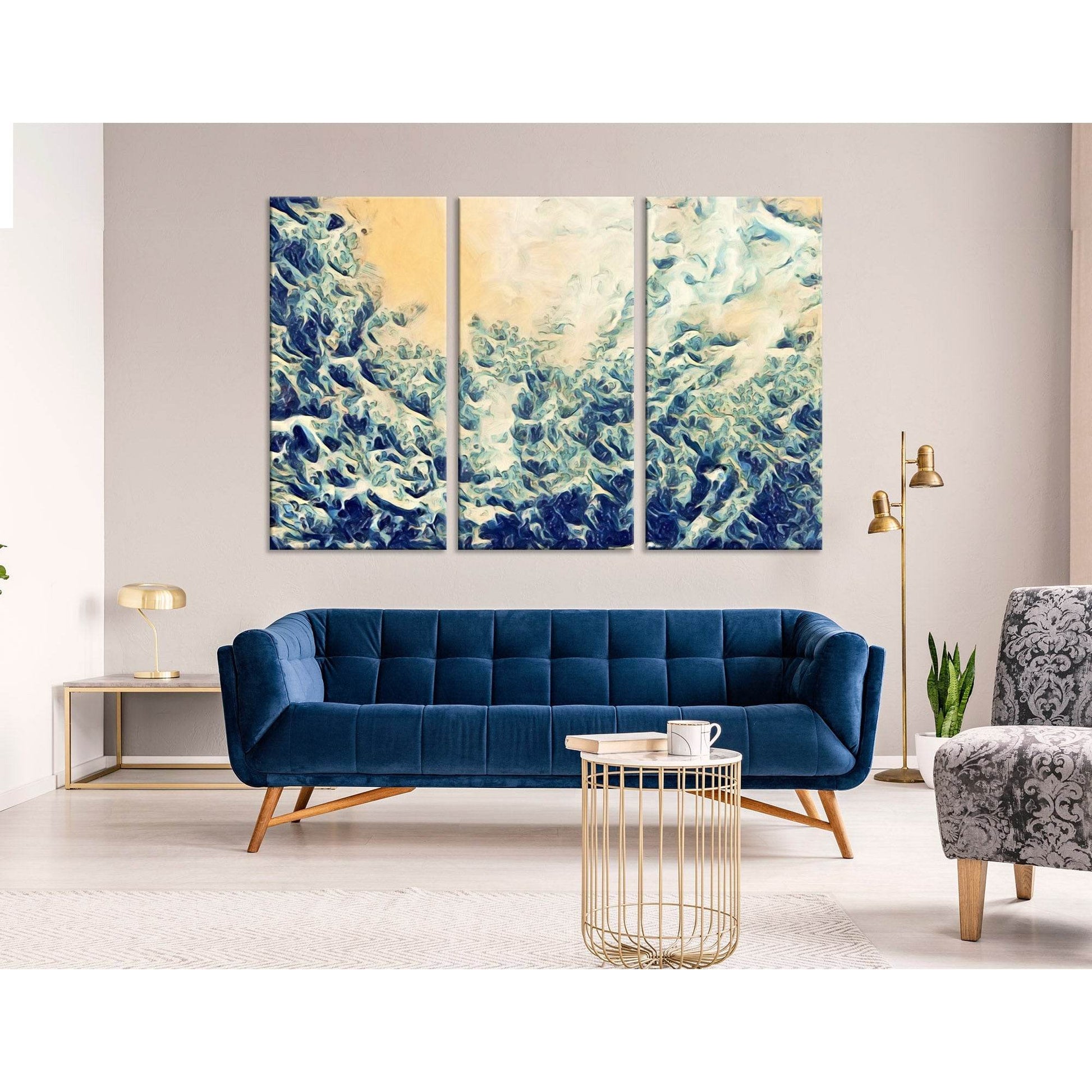 View From The Depths Abstract №04336 Ready to Hang Canvas PrintCanvas art arrives ready to hang, with hanging accessories included and no additional framing required. Every canvas print is hand-crafted, made on-demand at our workshop and expertly stretche