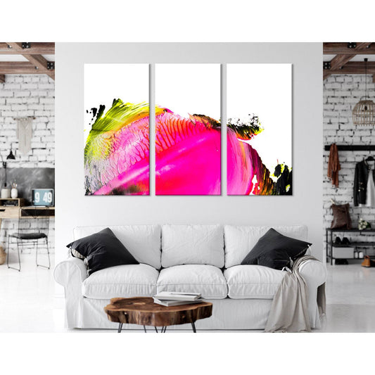 Neon Colors Against White Abstract №04299 Ready to Hang Canvas PrintCanvas art arrives ready to hang, with hanging accessories included and no additional framing required. Every canvas print is hand-crafted, made on-demand at our workshop and expertly str
