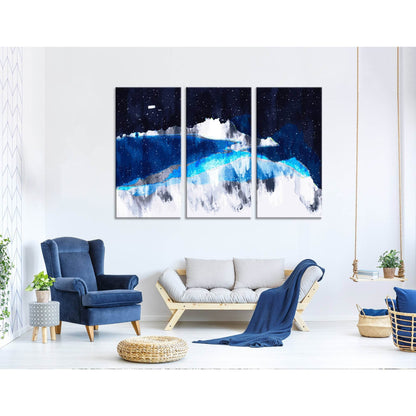 Star Sky In The Mountains №04269 Ready to Hang Canvas PrintCanvas art arrives ready to hang, with hanging accessories included and no additional framing required. Every canvas print is hand-crafted, made on-demand at our workshop and expertly stretched ar