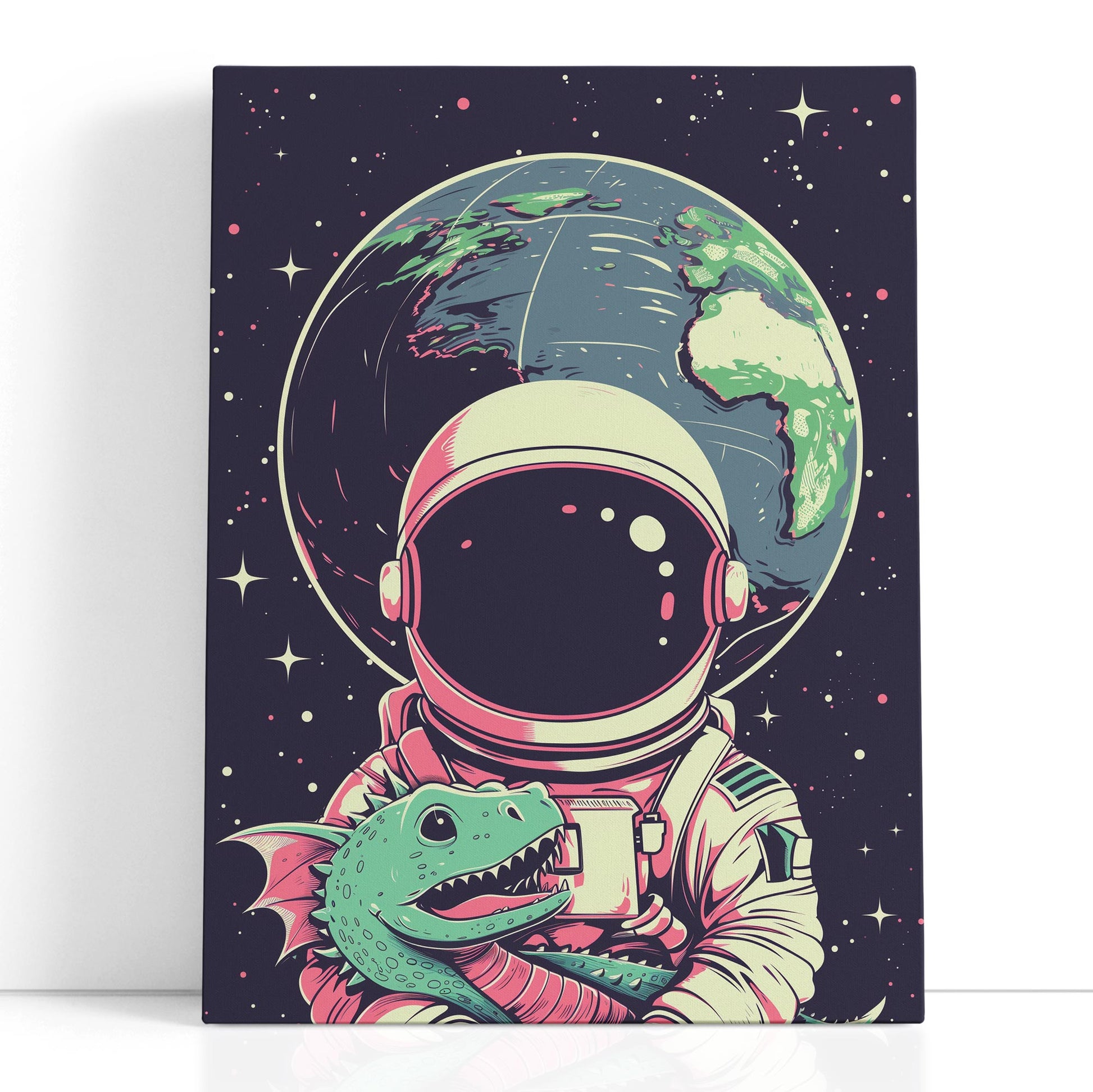 Intergalactic Companions Canvas Art