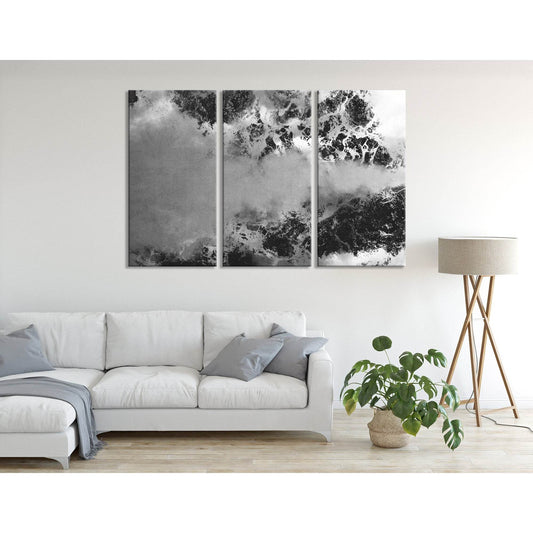 Snow Peaks In The Clouds Abstract №04369 Ready to Hang Canvas PrintCanvas art arrives ready to hang, with hanging accessories included and no additional framing required. Every canvas print is hand-crafted, made on-demand at our workshop and expertly stre