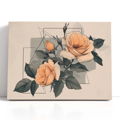 Modern Botanicals Canvas Print