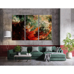 Red And Green Abstract №04355 Ready to Hang Canvas PrintCanvas art arrives ready to hang, with hanging accessories included and no additional framing required. Every canvas print is hand-crafted, made on-demand at our workshop and expertly stretched aroun
