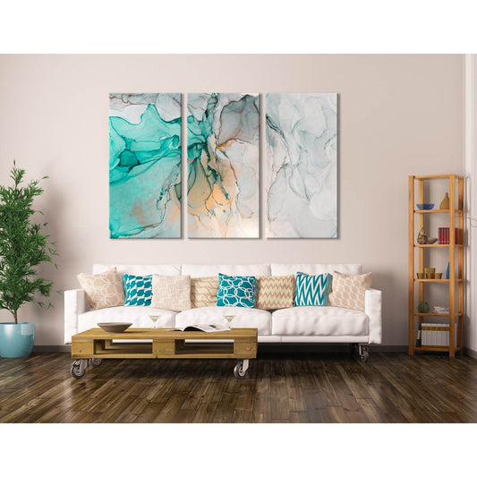 Soft Colorful Abstract №04347 Ready to Hang Canvas PrintCanvas art arrives ready to hang, with hanging accessories included and no additional framing required. Every canvas print is hand-crafted, made on-demand at our workshop and expertly stretched aroun